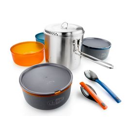 Набор посуды GSI Dualist Glacier Stainless