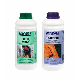 Комплект Nikwax Twin Pack (Tech Wash 1L + TX Direct 1L)