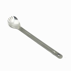 Ложка-вилка TOAKS Titanium Long Handle Spork with Polished Bowl