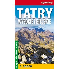 Карта Татры