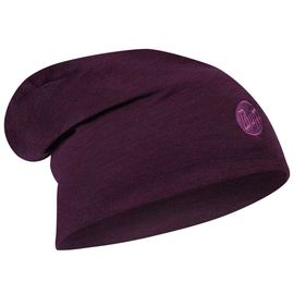Шапка BUFF HEAVYWEIGHT MERINO WOOL LOOSE HAT purplish multi stripes