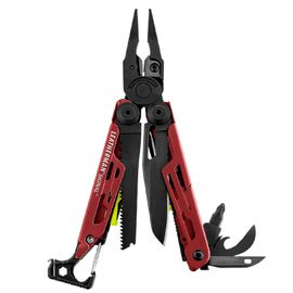 Мультитул LEATHERMAN SIGNAL CRIMSON, синтетический чехол, картонная коробка
