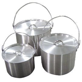 Котел алюминиевый с крышкой 9,0 л.