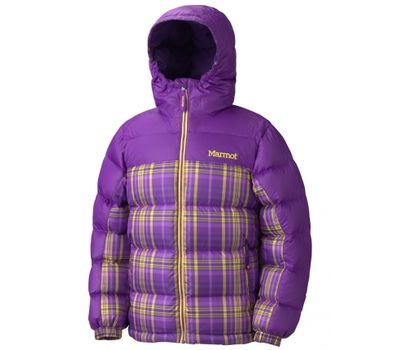 Куртка Girls Guides down hoody plaid