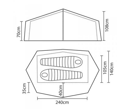 Палатка Zephyros 2 XL