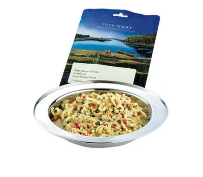 Спагетти с лососем под соусом Песто