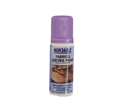 Пропитка для обуви  Fabric & Leather spray 125ml
