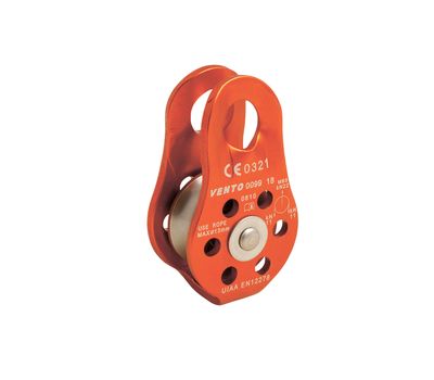 Блочек одинарный Спасатель Люкс дюраль с подшип