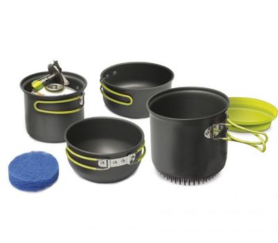 Набор посуды алюминиевый Pinguin DOUBLE-X