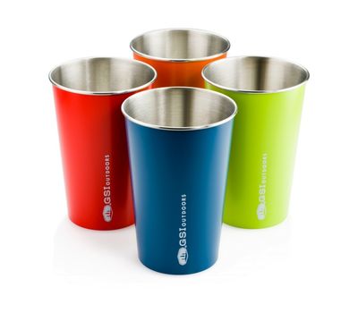 Набор стаканов GSI Pint Set Glacier Stainless