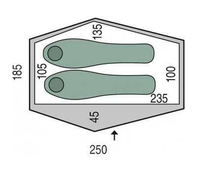 Палатка Pinguin Echo 2