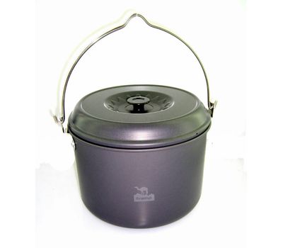 Котел Tramp анодированый с крышкой 5 л