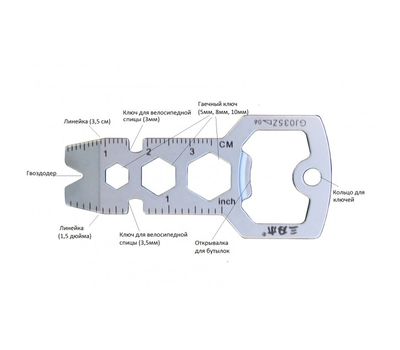Карманный мультитул Sanrenmu GJ035Z
