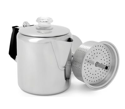 Кофейник GSI Glacier Stainless 3 cup perc