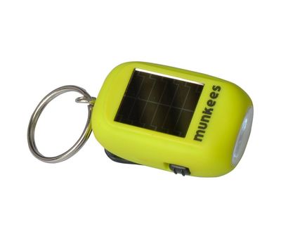 Munkees Mini Solar/Dynamo Flashlight