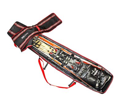 Чехол на колесиках для транспортировки лыж/сноуборда с ботинками.