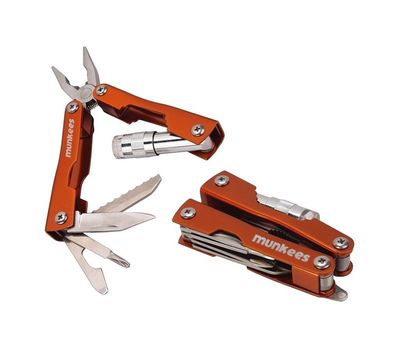 Munkees 2569 SS Multi Tool Starlight мультиинструмент с фонариком
