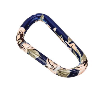 Брелок Munkees 8 x 80 mm Flower blue сувенирный карабин