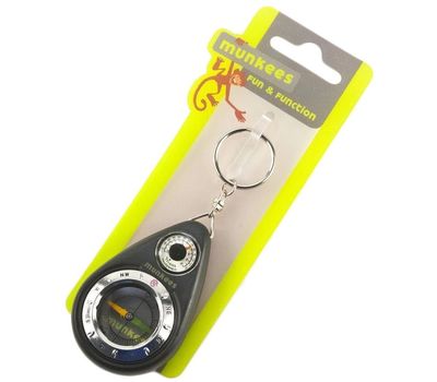 Брелок Munkees 3154 брелок-компас Compass with Thermometer