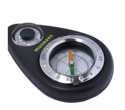 Брелок Munkees 3154 брелок-компас Compass with Thermometer