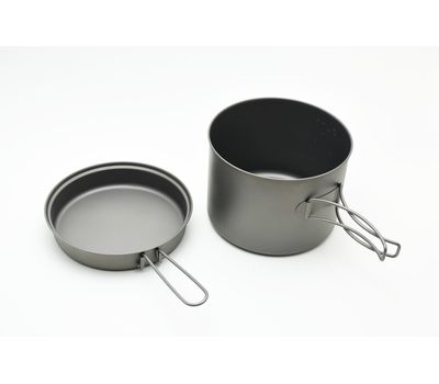 Котелок титановый TOAKS Titanium 1600ml Pot with Pan