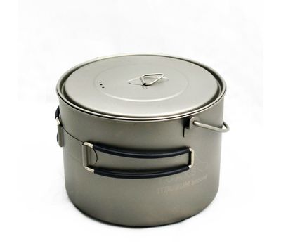 Котелок TOAKS Titanium 1600ml Pot with Bail Handle POT-1600-BH
