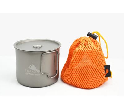 Кружка титановая TOAKS Titanium 550ml Pot POT-550