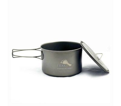 Котелок TOAKS LIGHT Titanium 700ml Pot POT-700-D115-L