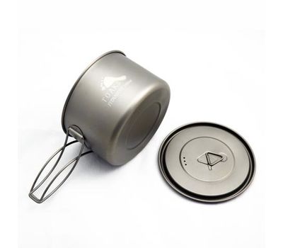 Котелок TOAKS LIGHT Titanium 700ml Pot POT-700-D115-L