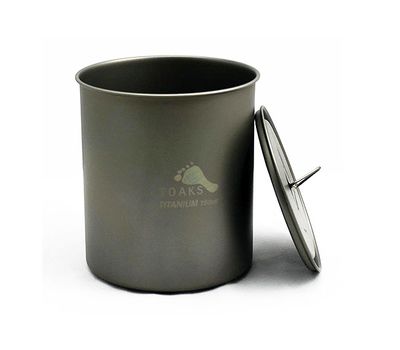 Котелок TOAKS Titanium 750ml Pot without Handle POT-750-NH