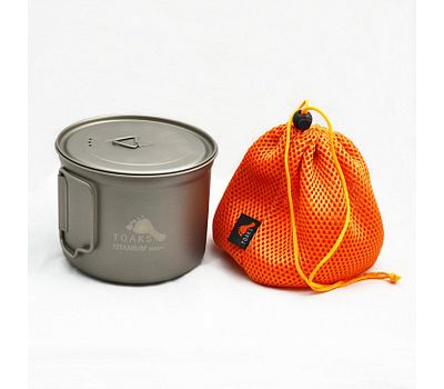 Котелок TOAKS Titanium 900ml D115mm Pot POT-900-D115