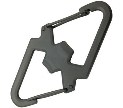 Брелок Munkees 3202 карабин SS Carabiner with Bottle Opener.