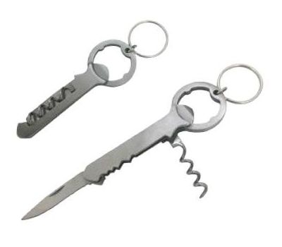 Munkees 3459 Corkscrew складной брелок-штопор-нож