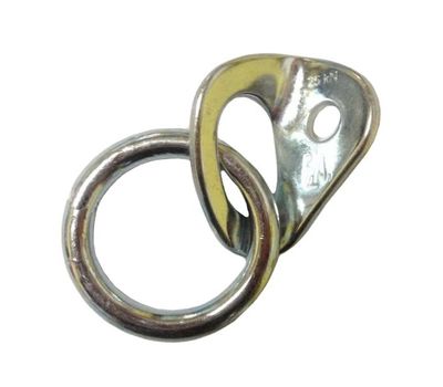 Ухо шлямбурное FA с кольцом (оцинковка)