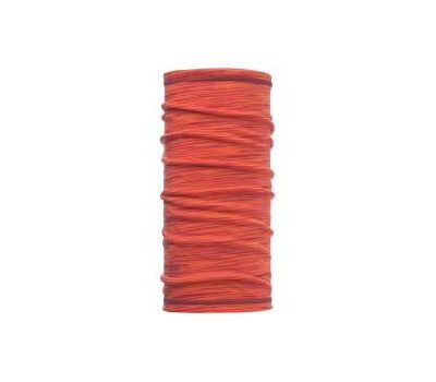 BUFF 3/4 LIGHTWEIGHT MERINO WOOL coral stripes