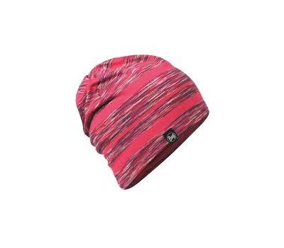 BUFF COTTON HAT wild pink stripes