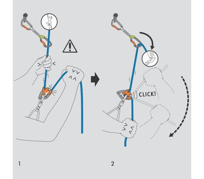 Спусковое устройство Climbing Technology Click Up +
