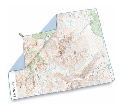 Полотенце Lifeventure High Peak Map