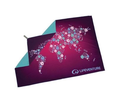Полотенце Lifeventure Soft Fibre Printed Flowers Giant