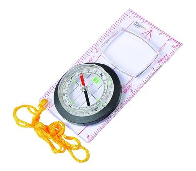 Компас AceCamp Fluorescent Map Compass