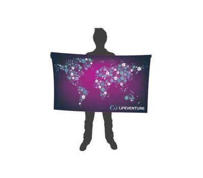 Полотенце Lifeventure Soft Fibre Printed Flowers Giant