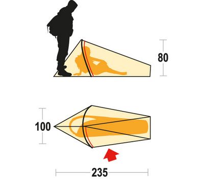 Палатка одноместная Ferrino Sintesi 1
