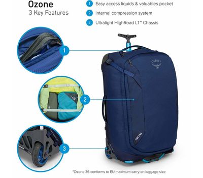 Сумка на колесах Osprey Ozone 42