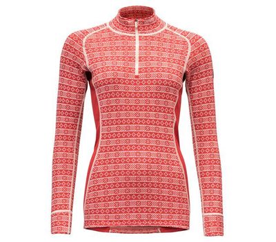 Термофутболка Devold Alnes Woman Half Zip Neck
