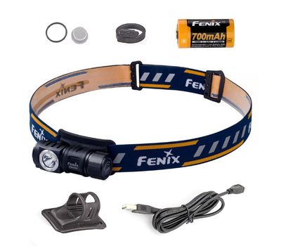Налобный фонарь Fenix HM50R + аккумулятор и зарядка