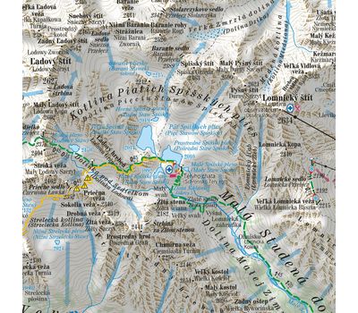 Карта Татры