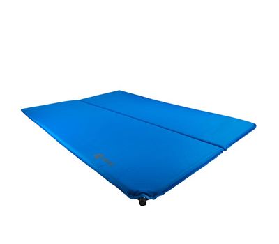 Самонадувающийся коврик Highlander Base Double Self Inflate Blue
