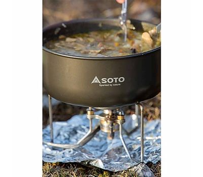 Мультитопливная горелка SOTO StormBreaker OD-1ST с на набором посуды в комплекте