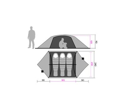 Палатка Hannah Eagle 3