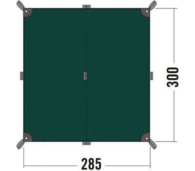 Тент туристический Tatonka Tarp 2